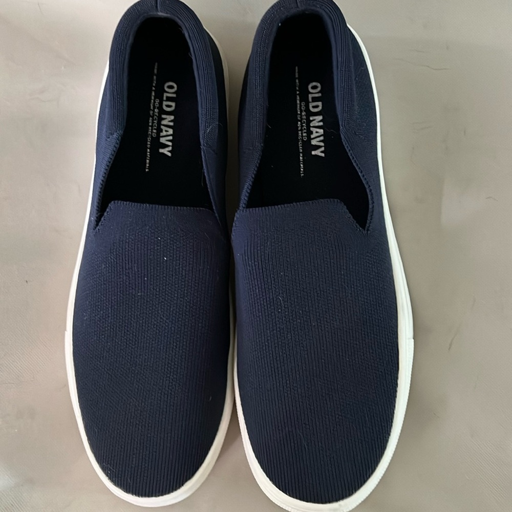 Old Navy Women's Navy Slip-On Shoes